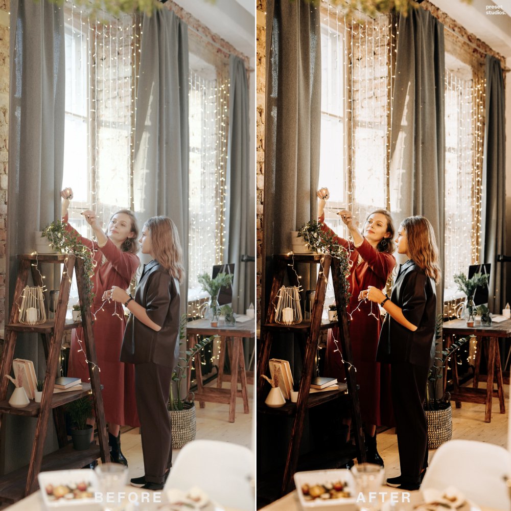 RUSTIC CHRISTMAS | Lightroom Presets - Preset Studios
