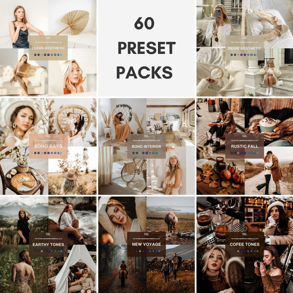 ENTIRE SHOP BUNDLE | 550+ Presets