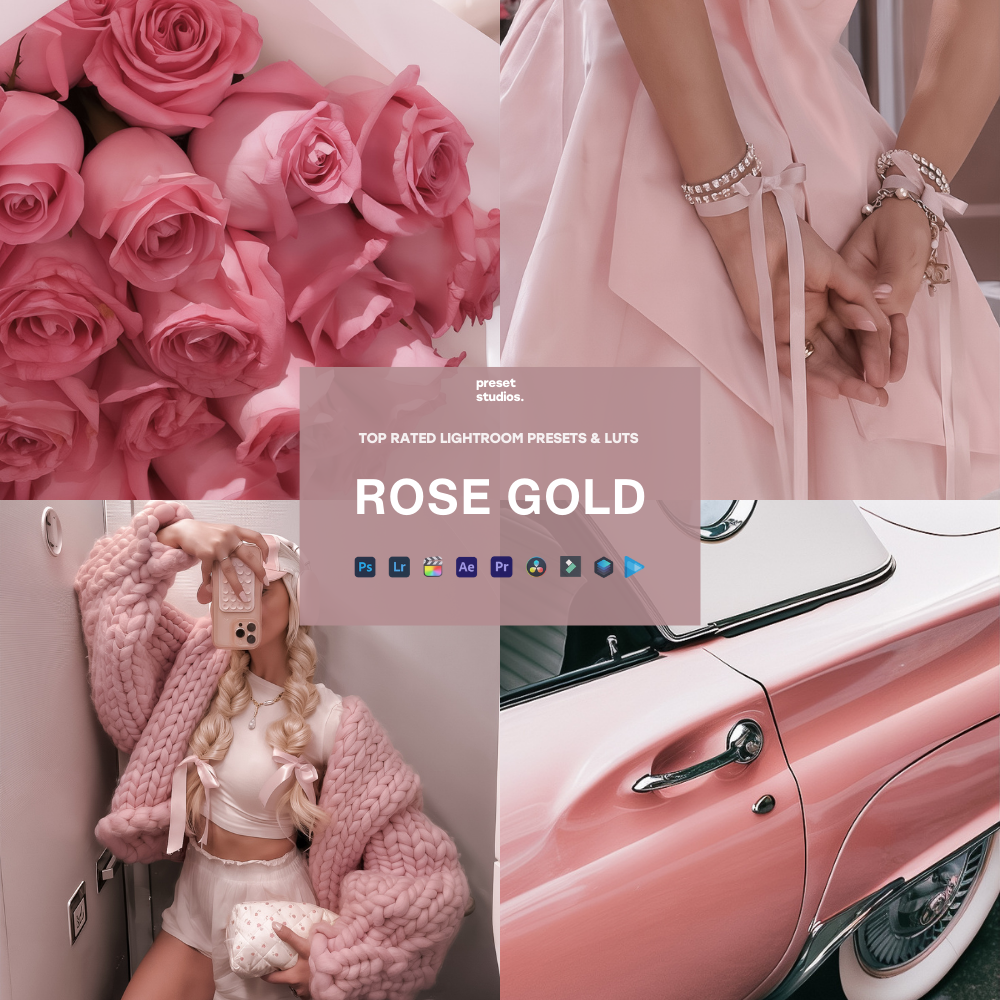 ROSE GOLD | Lightroom Presets